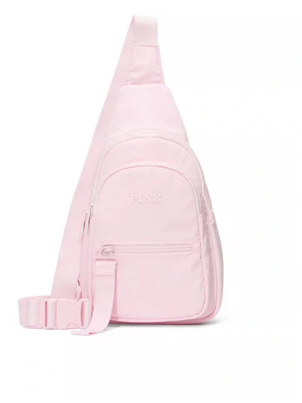 PINK Victoria's Secret Light Pink Crossbody Sling Bag